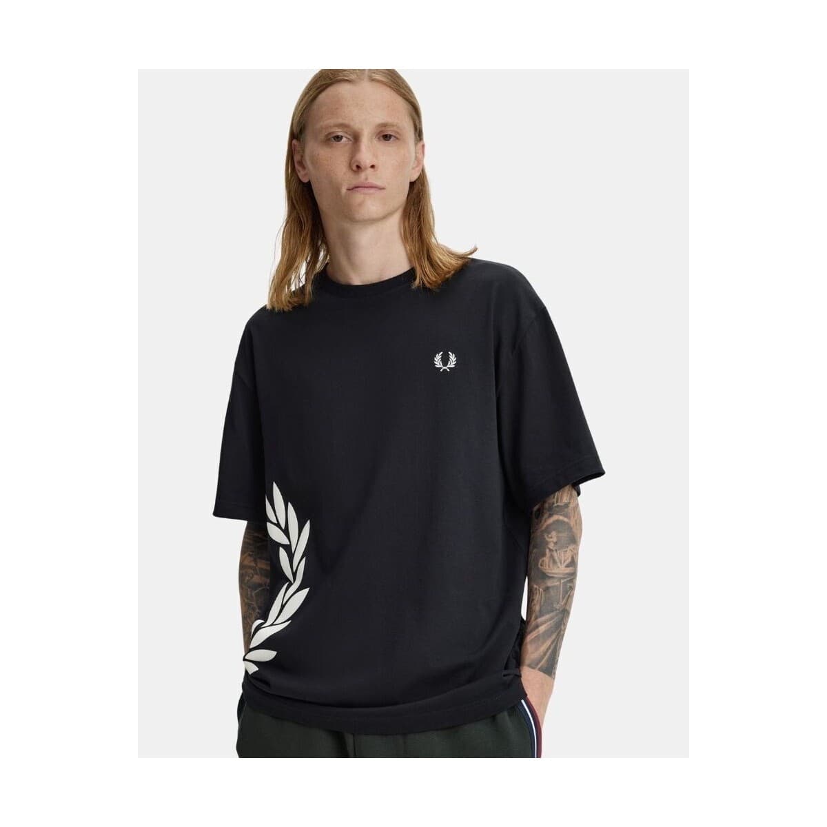 Men's T-Shirts Fred Perry Black