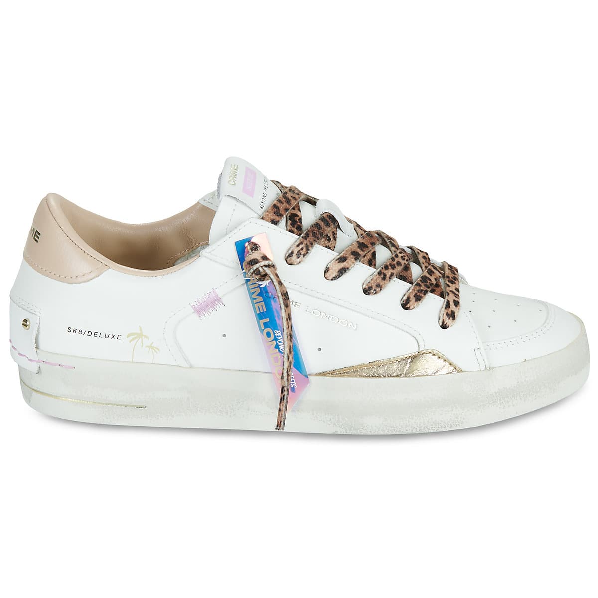 Women's Sneakers Crime London White