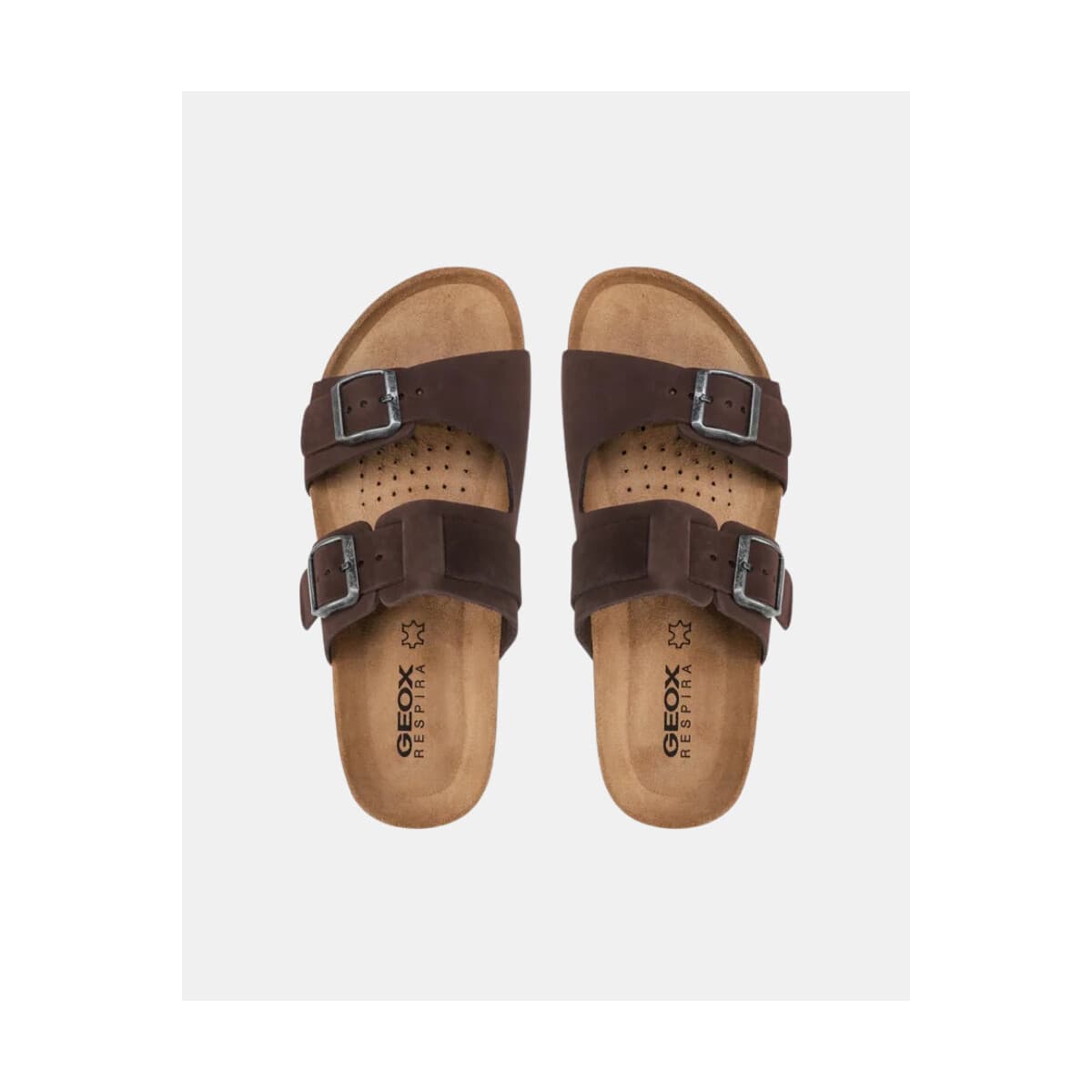 Men's Sandals Geox Brown