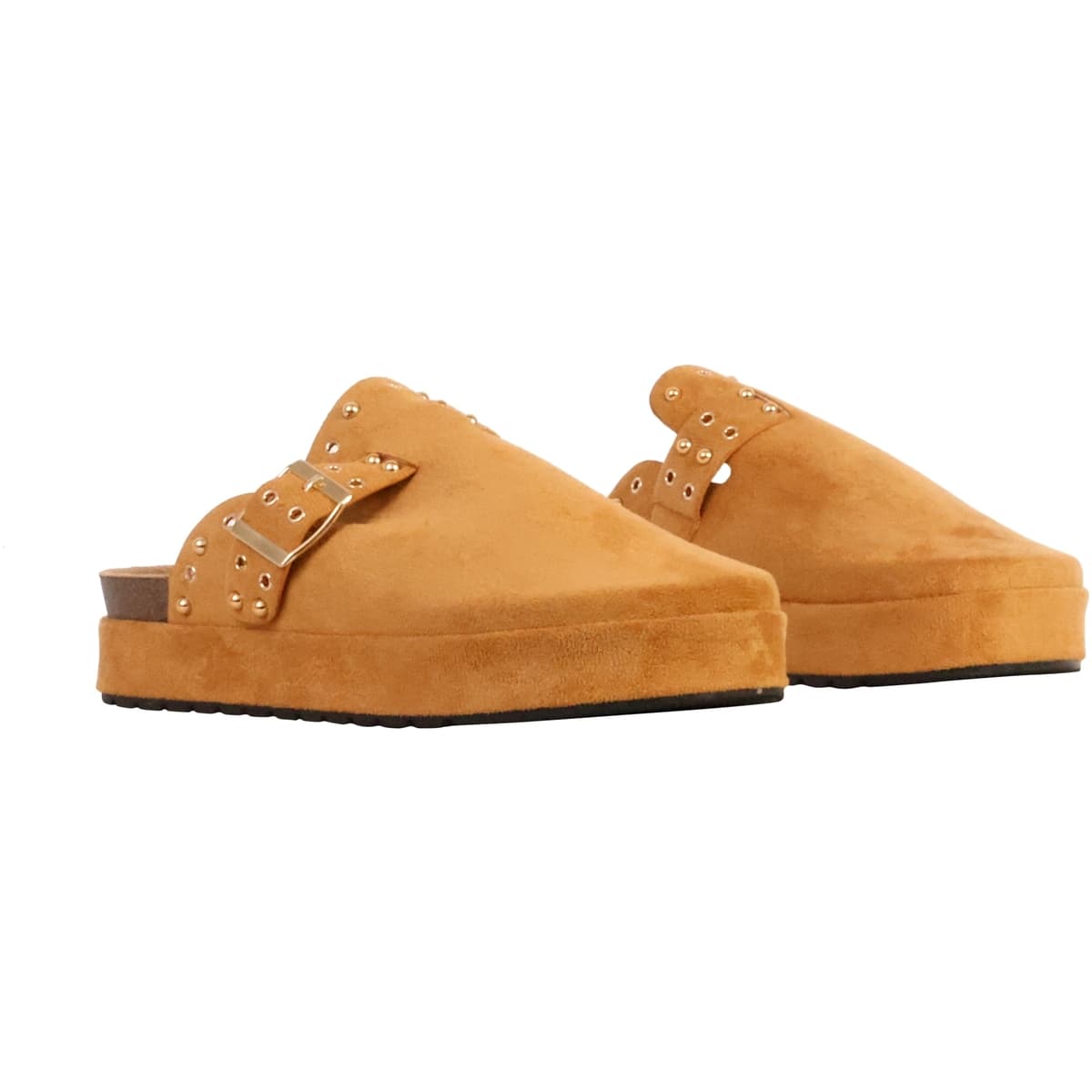 Women's Mules The Divine Factory Brown