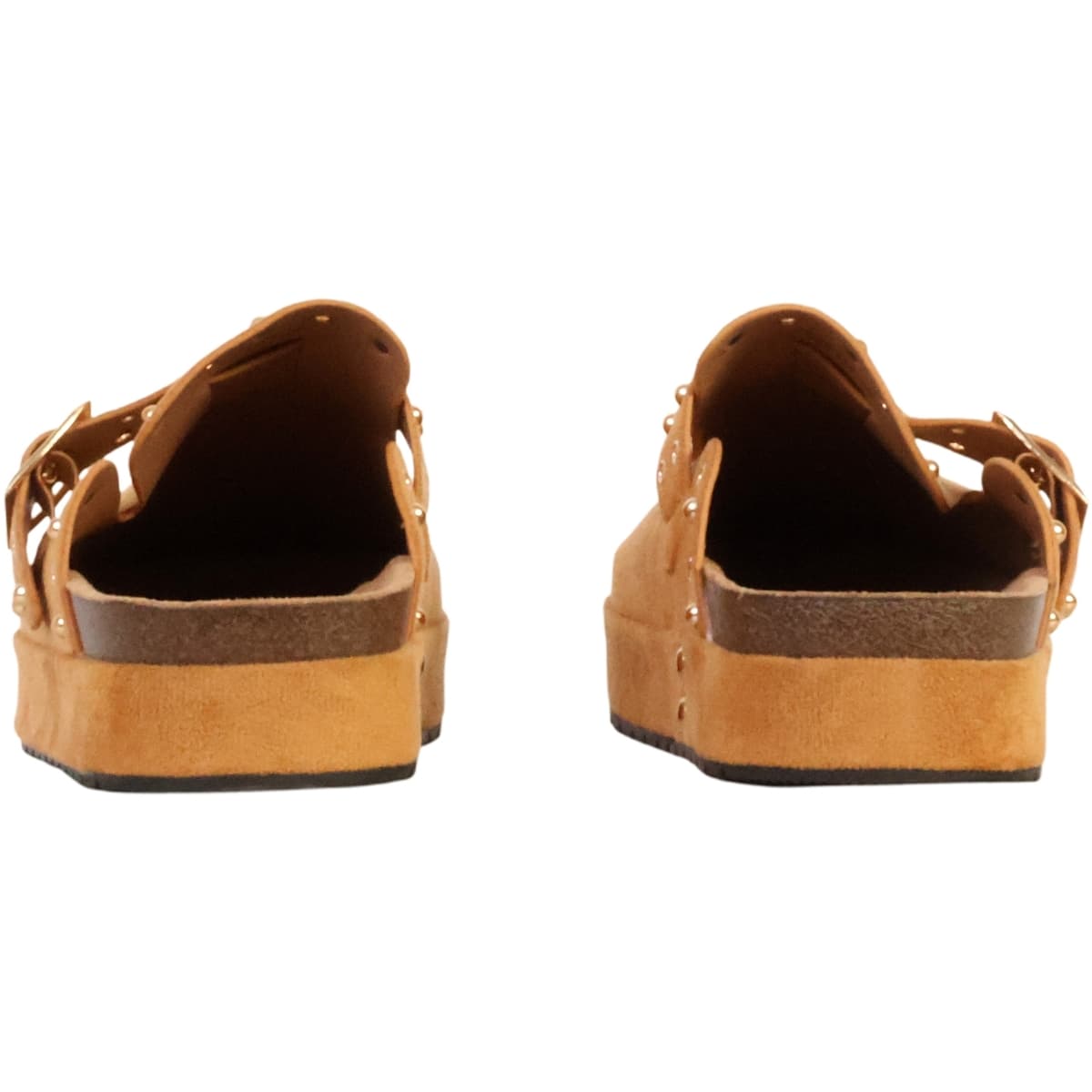 Women's Mules The Divine Factory Brown