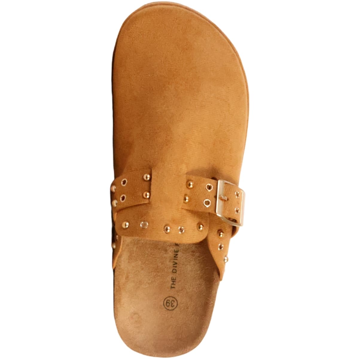 Women's Mules The Divine Factory Brown