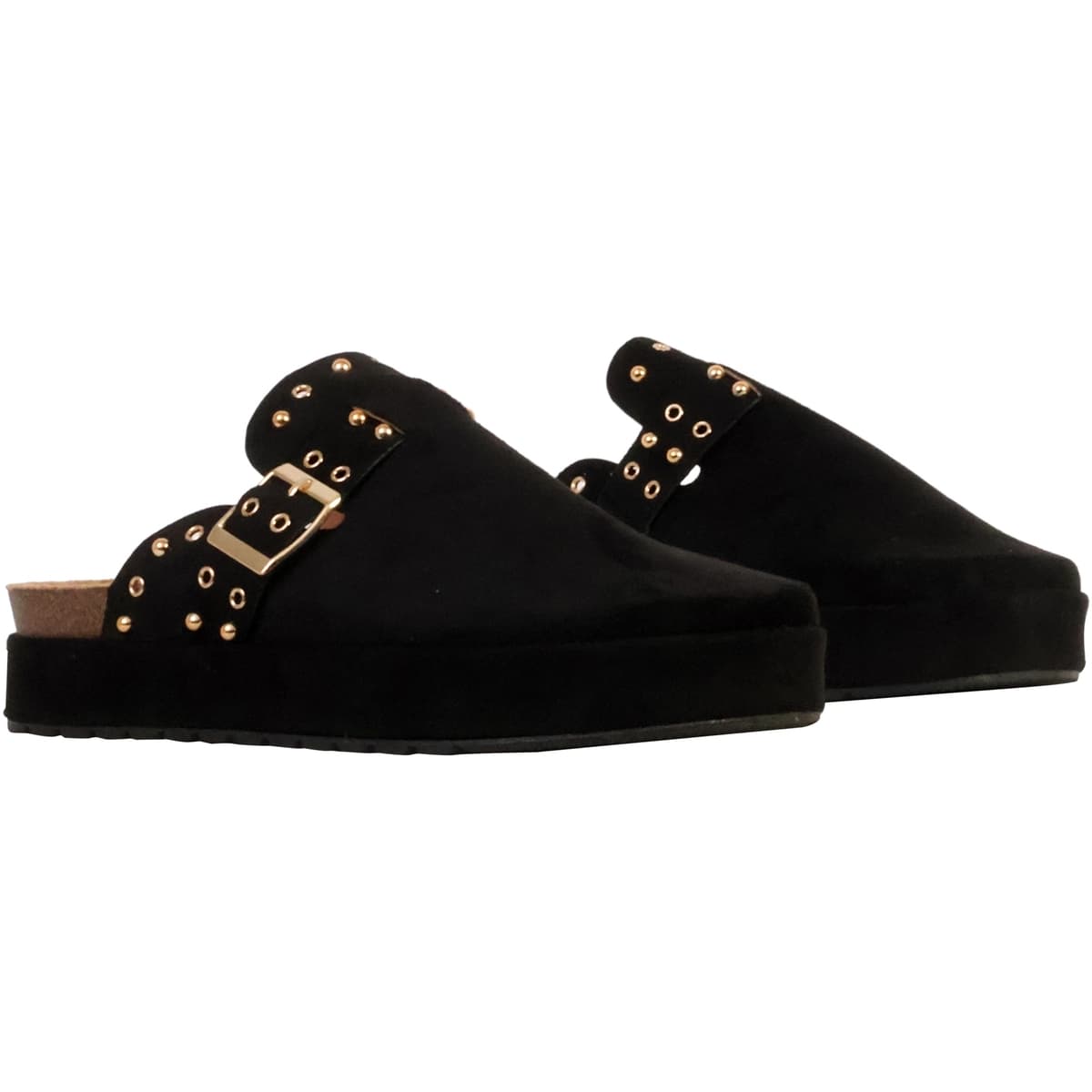Women's Mules The Divine Factory Black