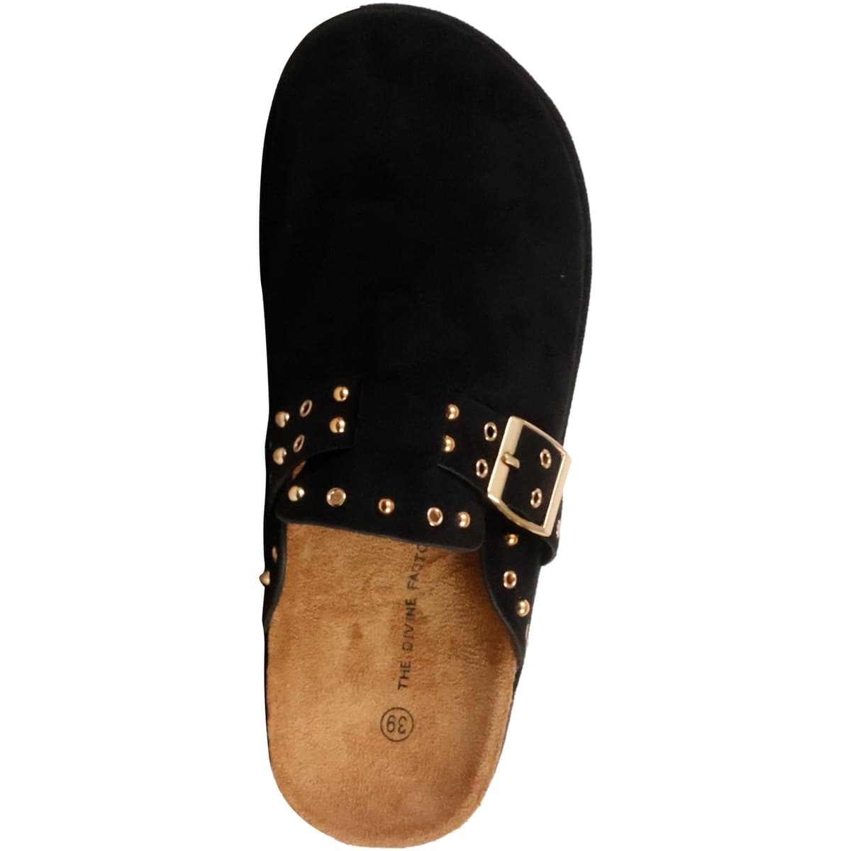 Women's Mules The Divine Factory Black