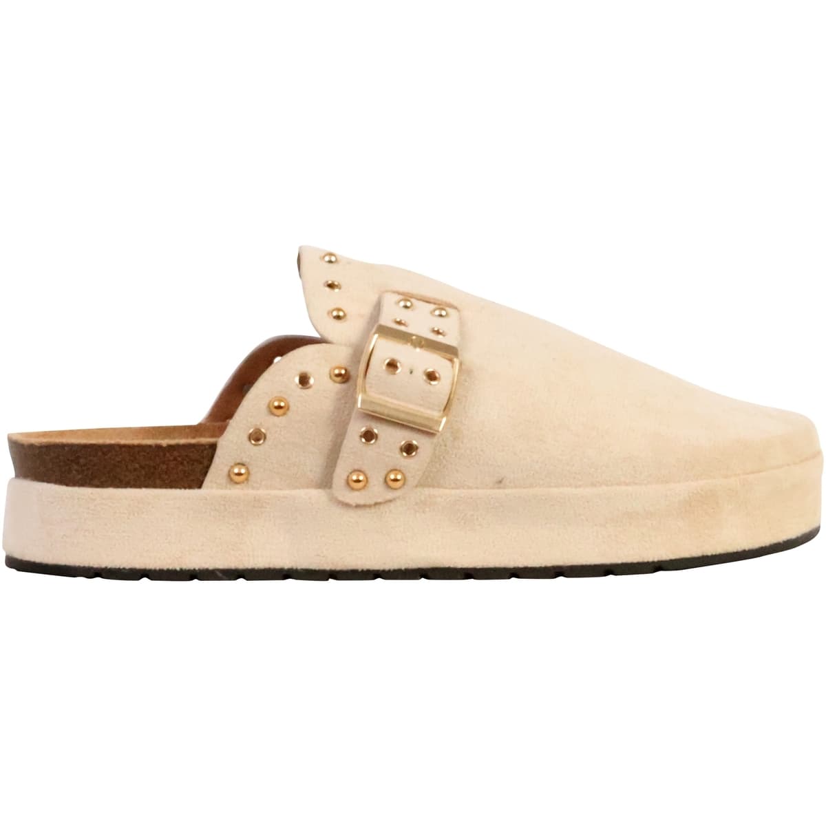 Women's Mules The Divine Factory Beige
