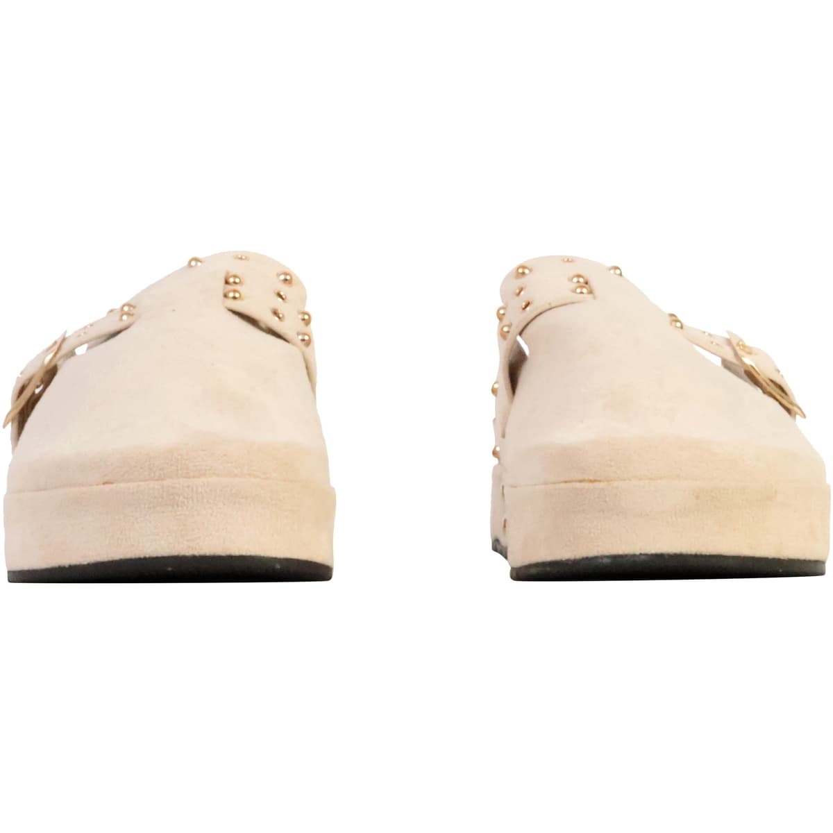 Women's Mules The Divine Factory Beige