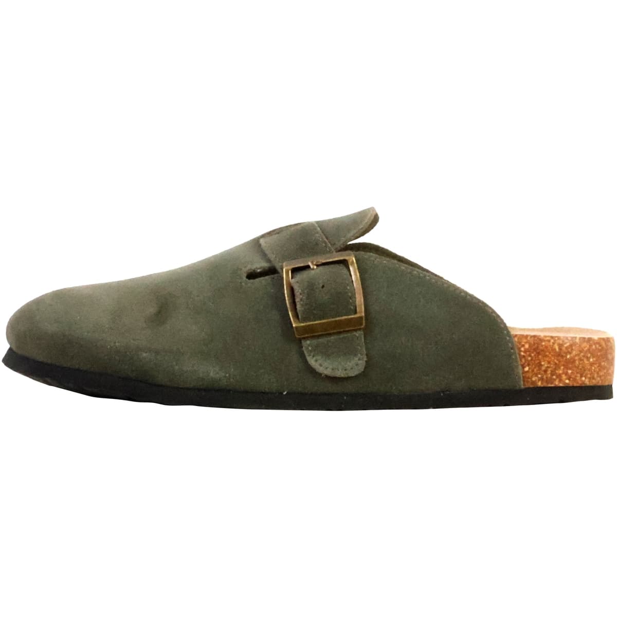 Women's Mules The Divine Factory Khaki
