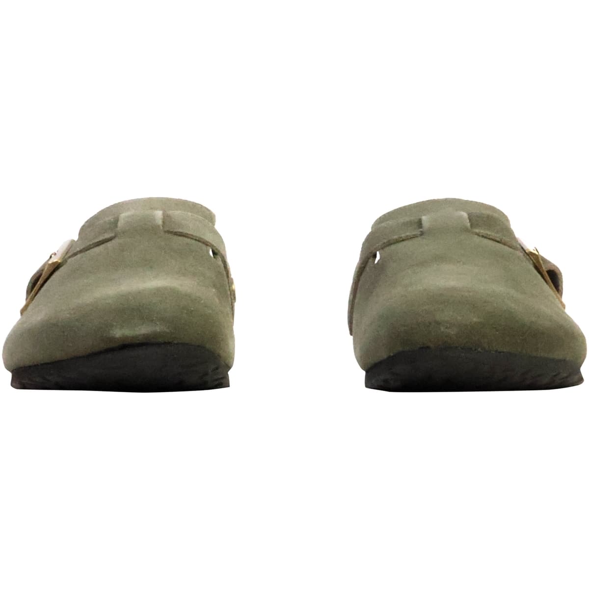 Women's Mules The Divine Factory Khaki