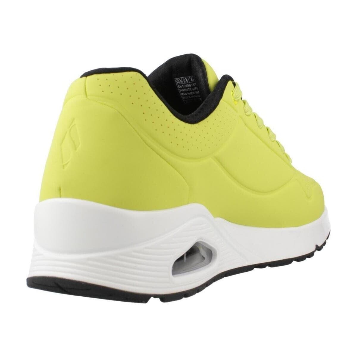 Men's Sports Shoes Skechers Yellow