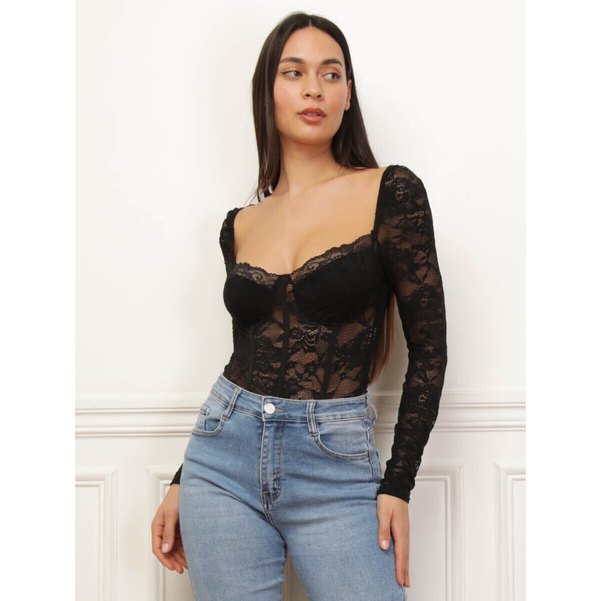 Women's T-Shirts La Modeuse Black