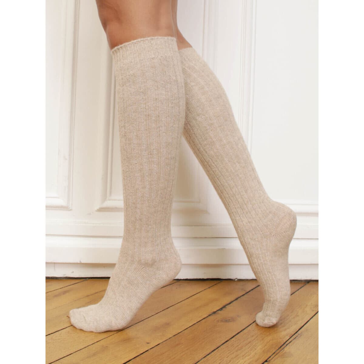 Women's Socks La Modeuse Beige