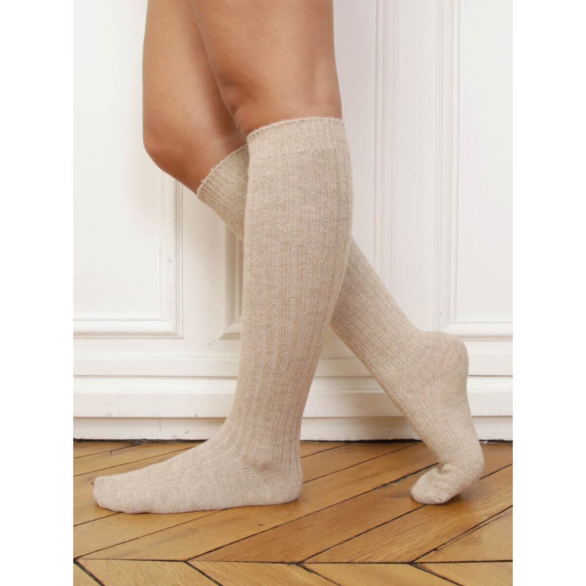 Women's Socks La Modeuse Beige