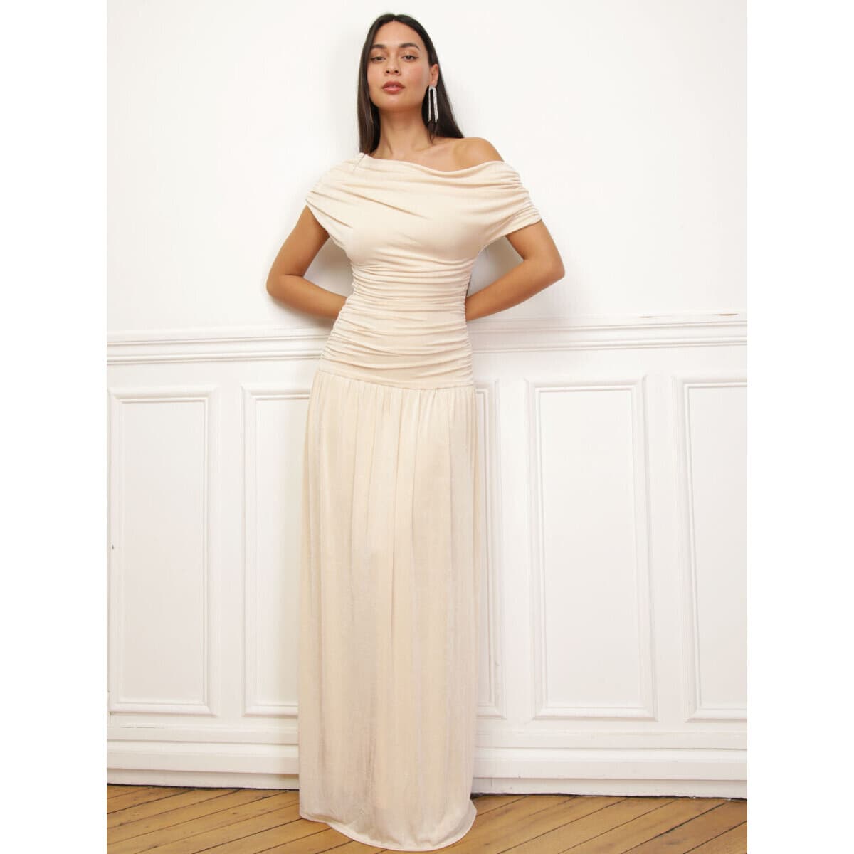 Women's Dresses La Modeuse Beige