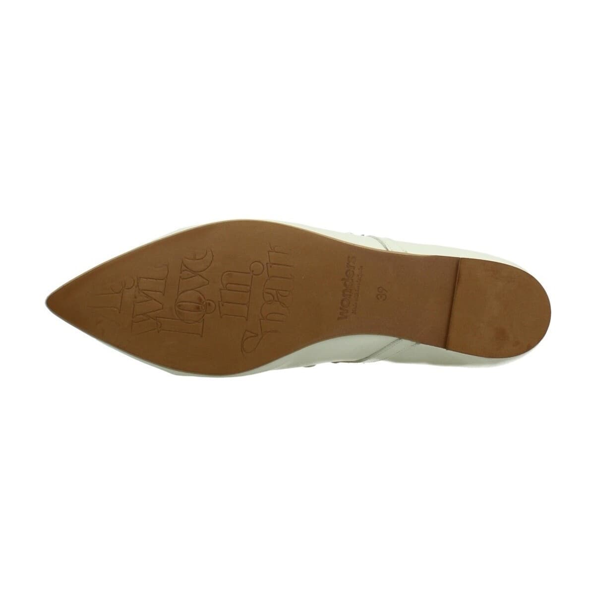 Women's Ballet Flats Wonders Beige