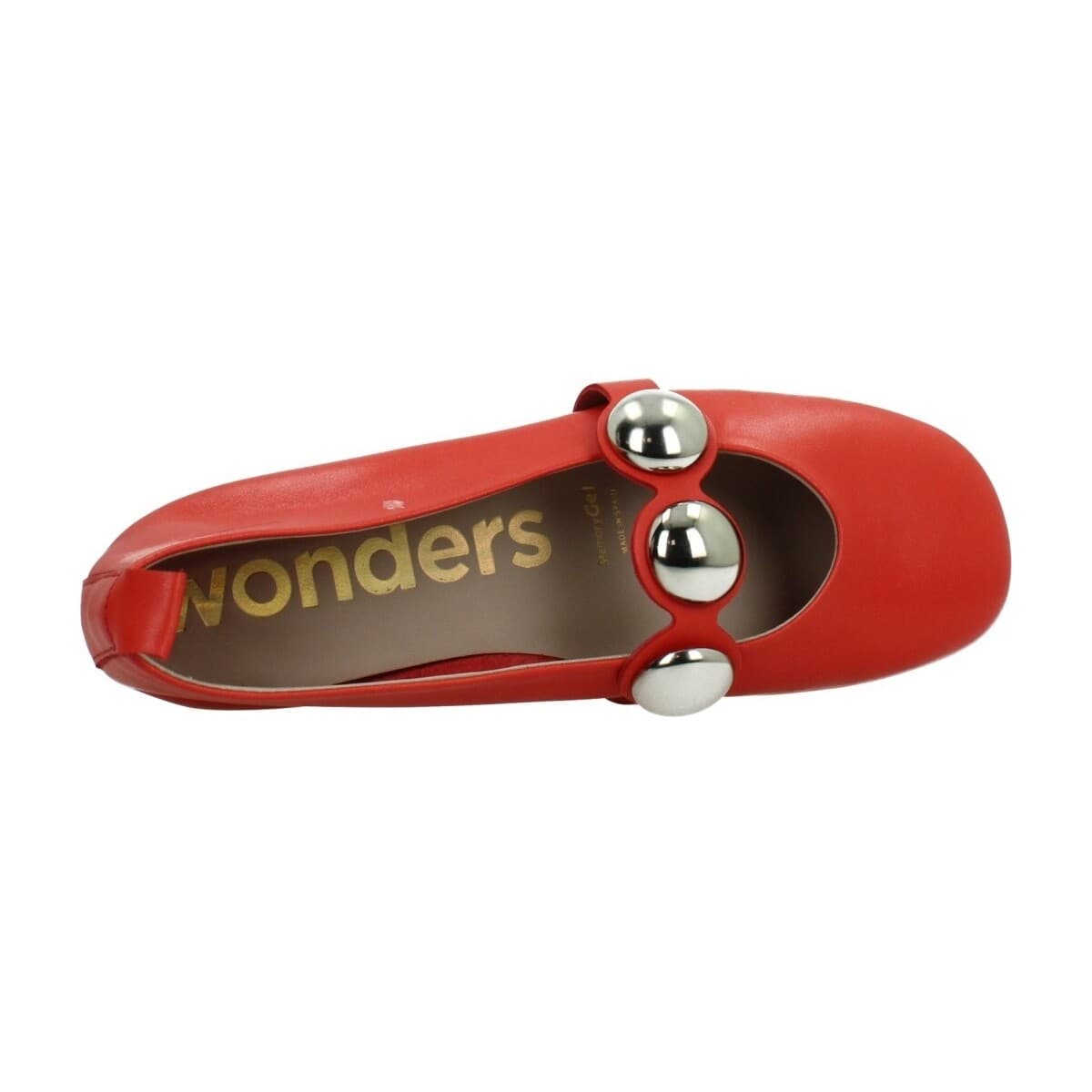 Women's Ballet Flats Wonders Red