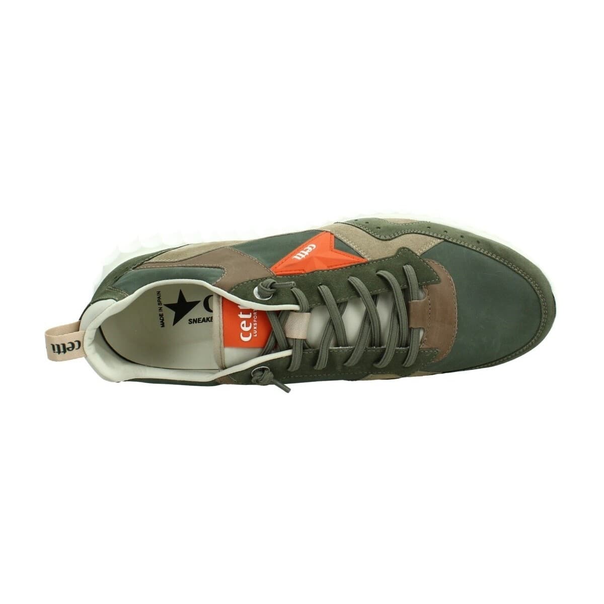Men's Sneakers Cetti Green