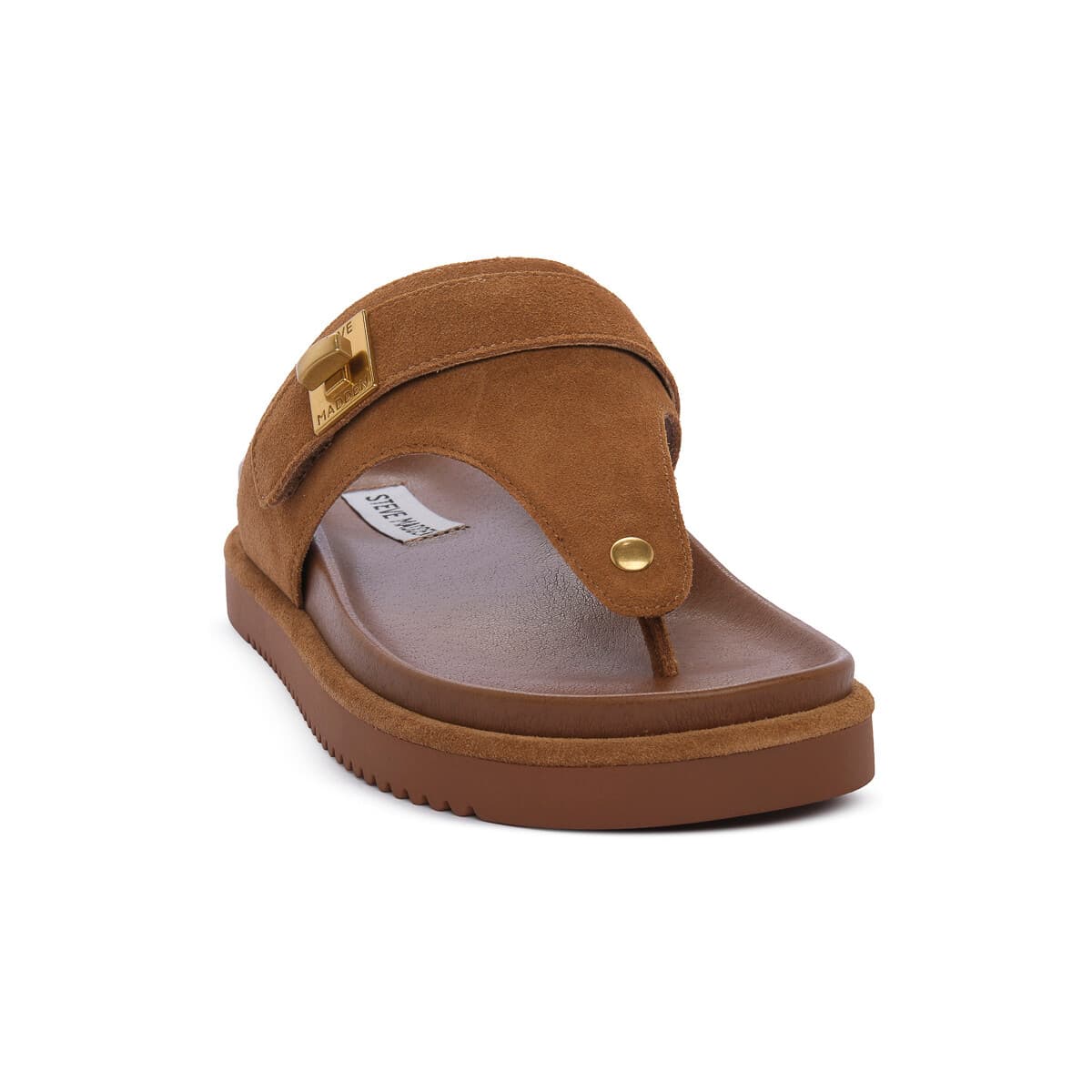 Women's Flip Flops Steve Madden Brown