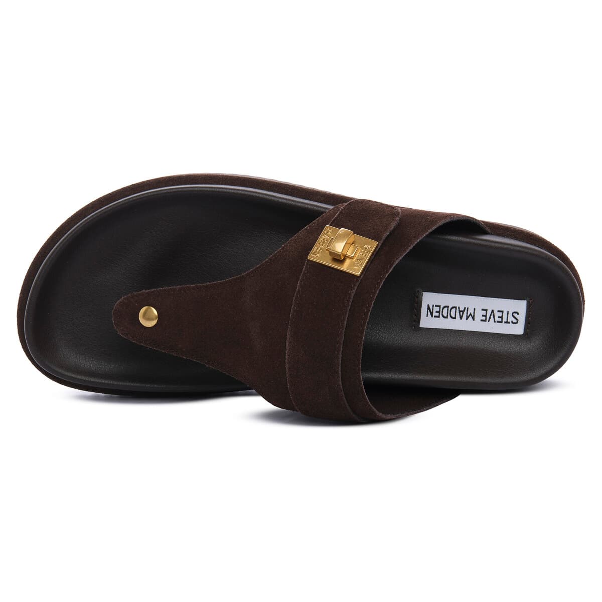 Women's Flip Flops Steve Madden Brown