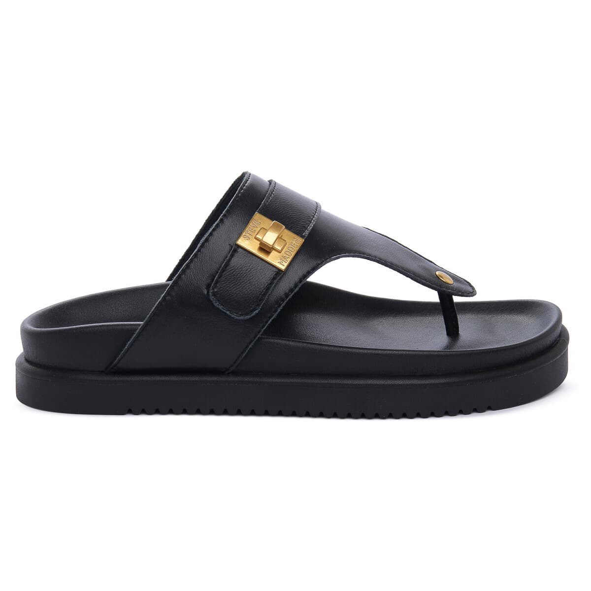 Women's Flip Flops Steve Madden Black