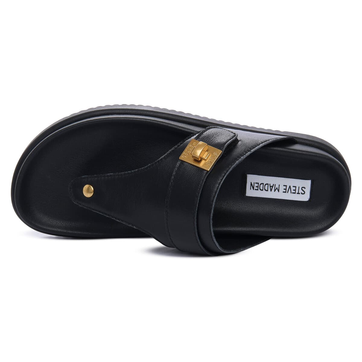 Women's Flip Flops Steve Madden Black