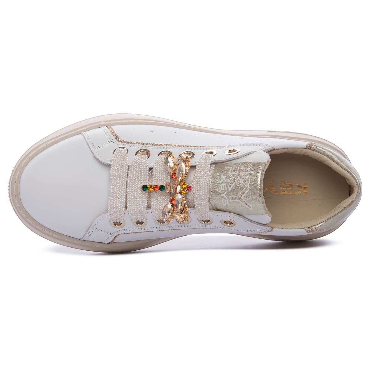 Women's Sneakers Keys White