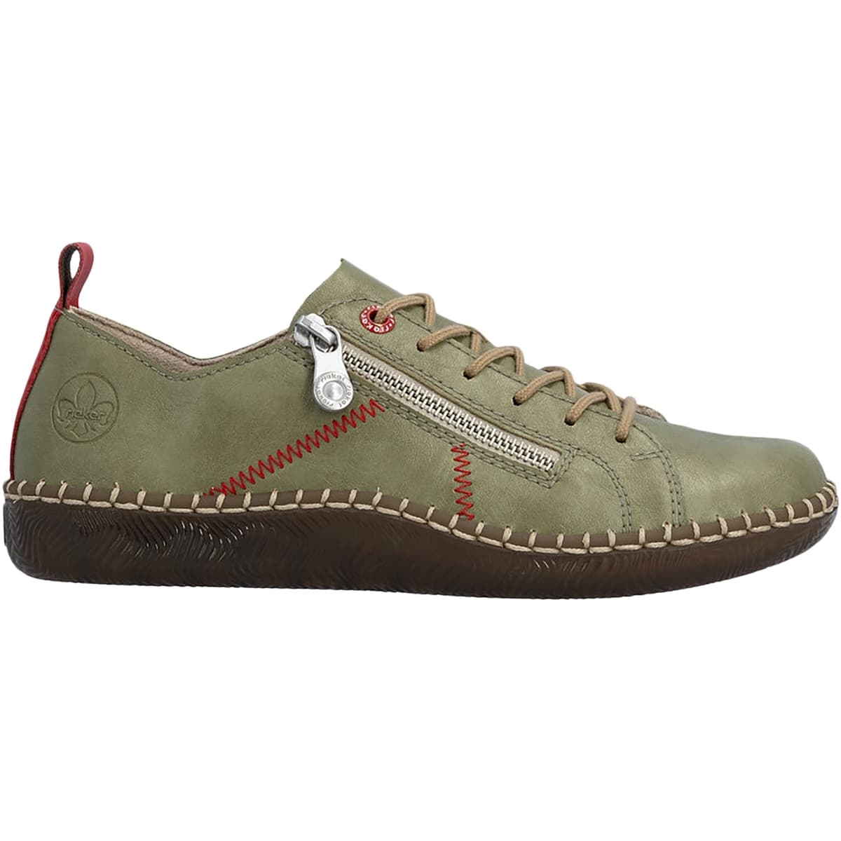 Women's Sneakers Rieker Green