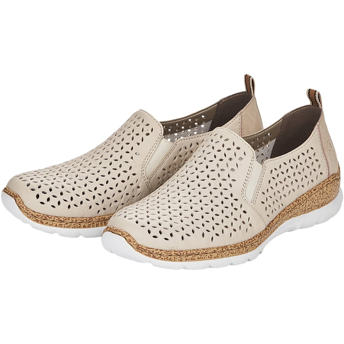 Women's Loafers Rieker Beige