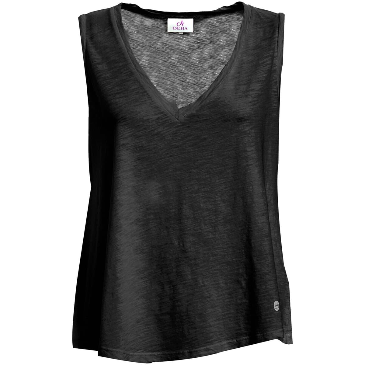 Women's Sleeveless Tops Deha Black
