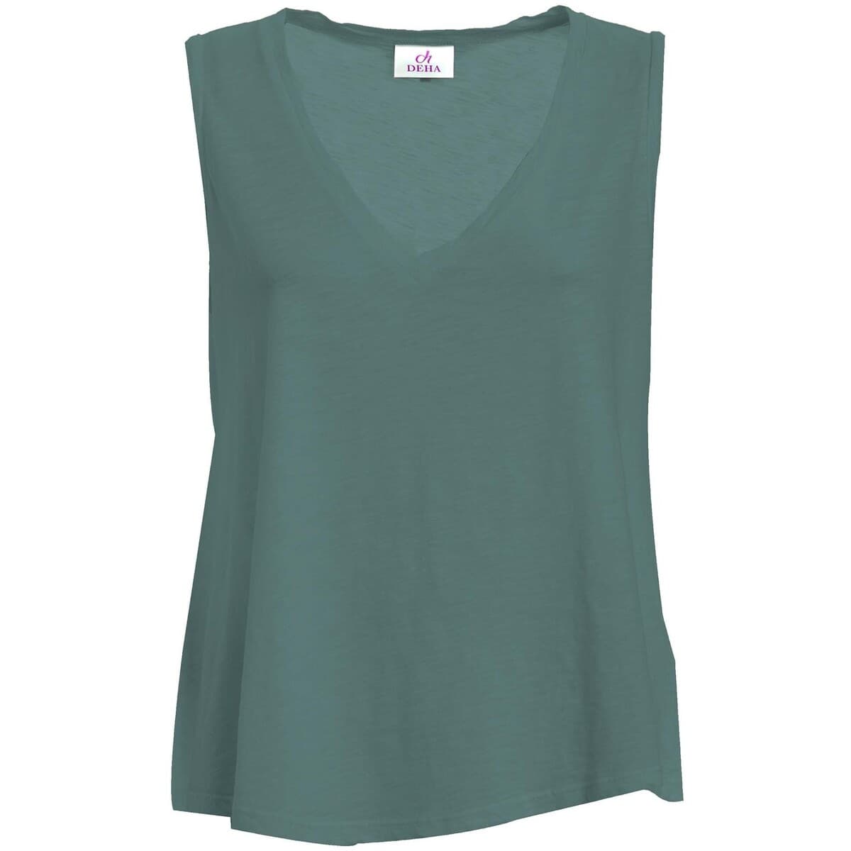 Women's Sleeveless Tops Deha Black