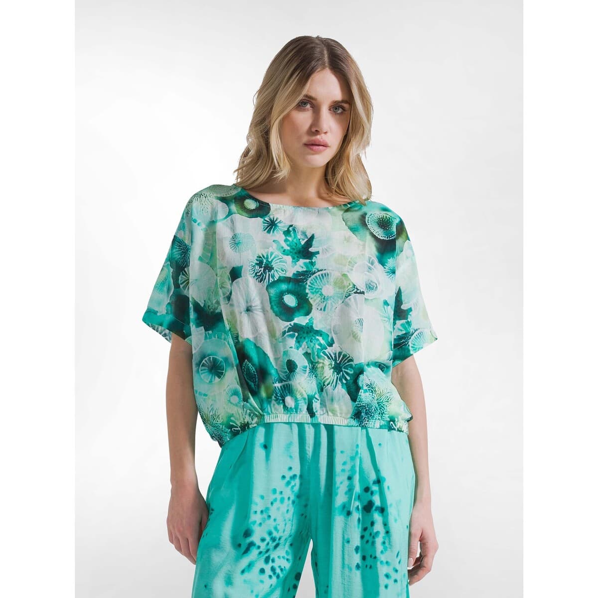 Women's T-Shirts Deha Blue