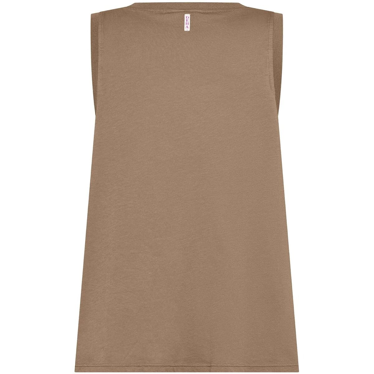 Women's Sleeveless Tops Deha Brown