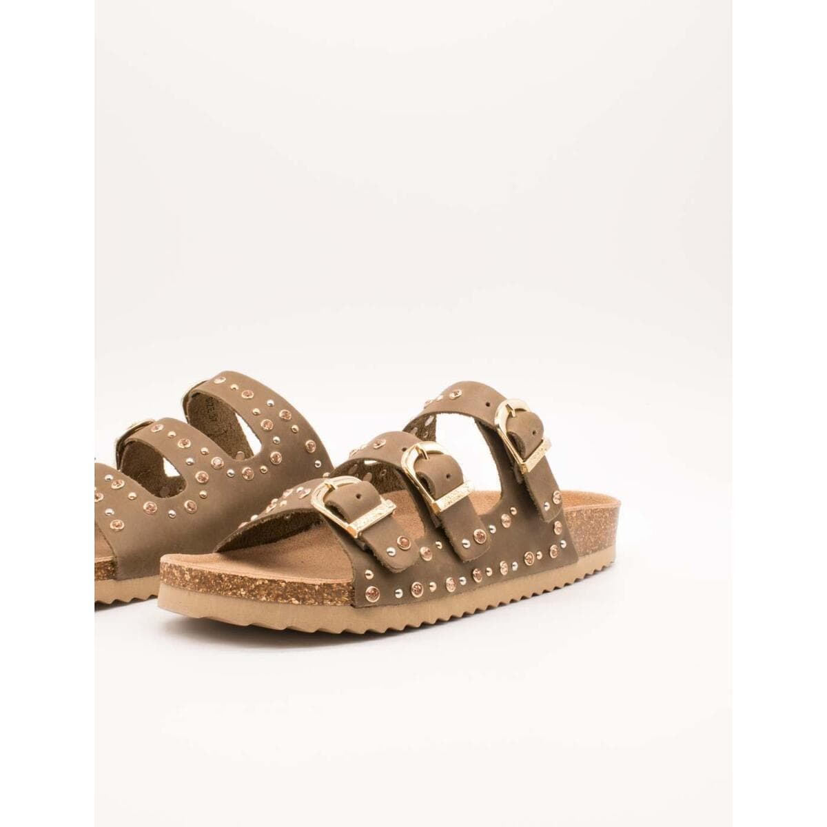 Women's Mules Colors of California Brown