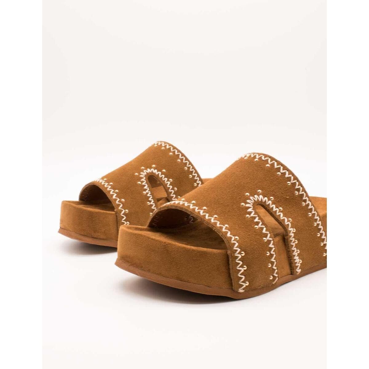 Women's Mules Colors of California Brown