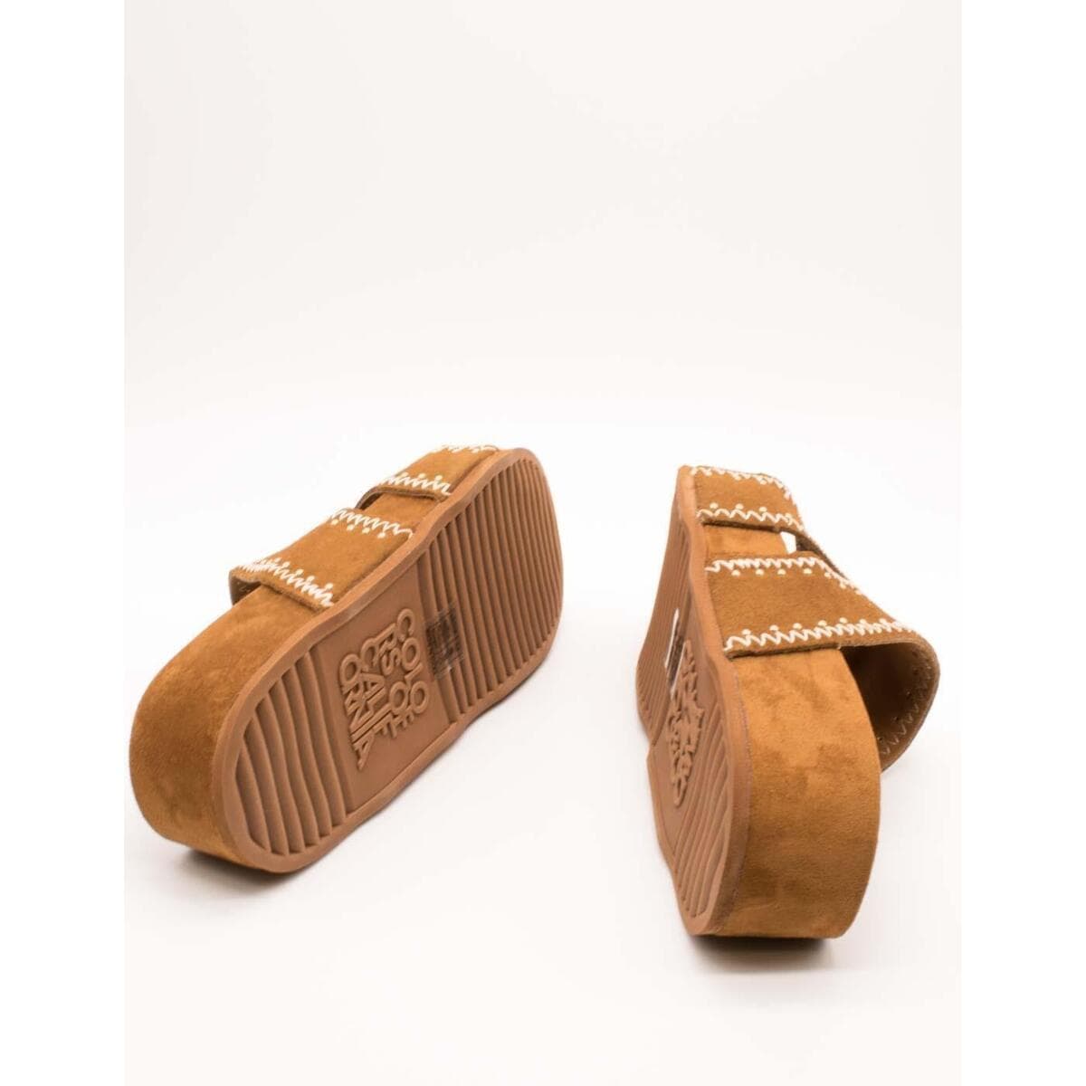 Women's Mules Colors of California Brown