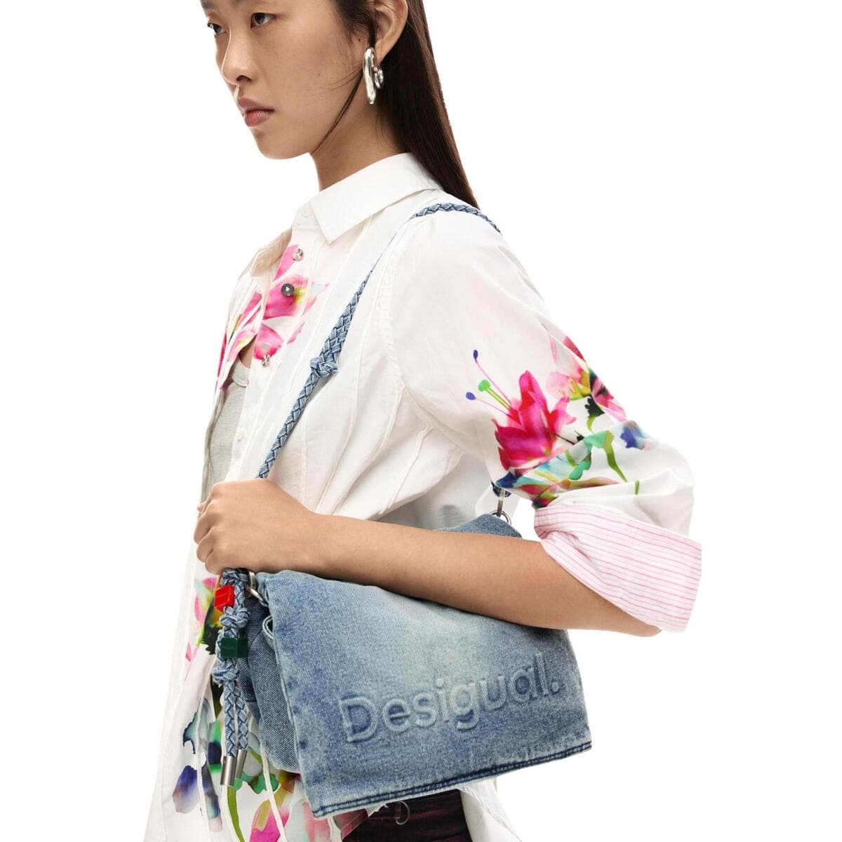 Women's Shoulder Bags Desigual Blue