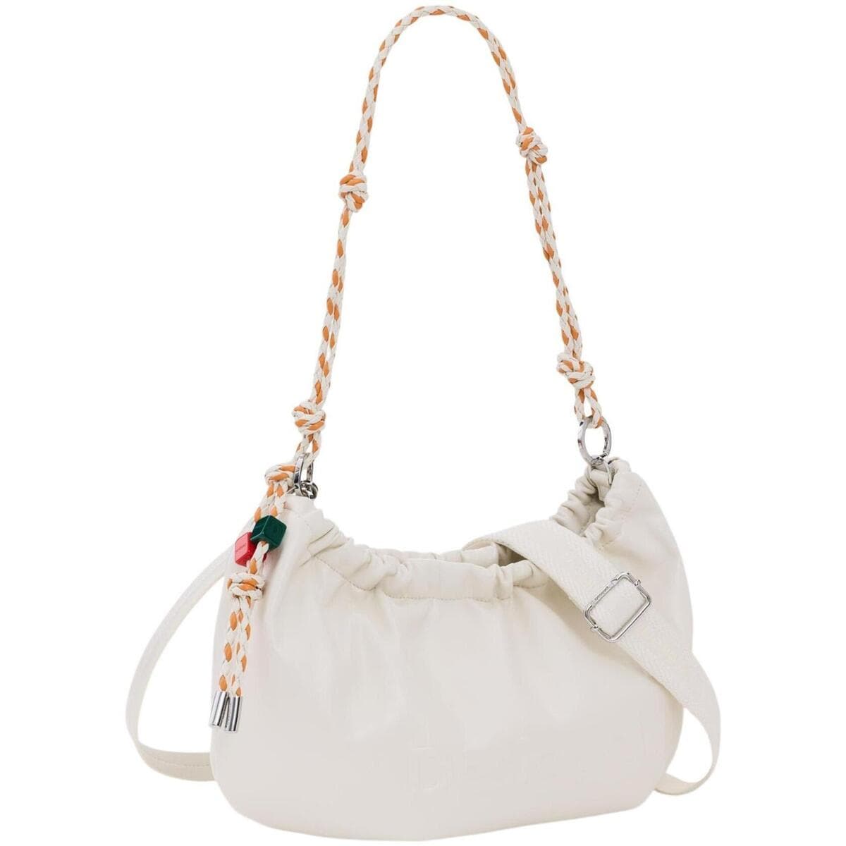 Women's Shoulder Bags Desigual Beige