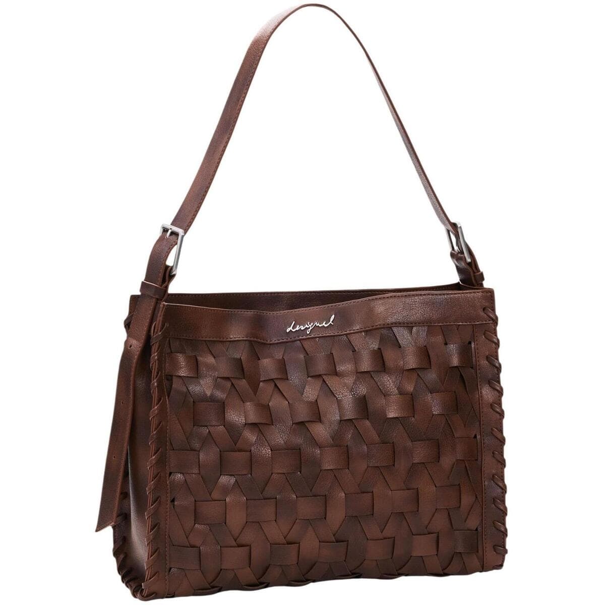 Women's Shoulder Bags Desigual Brown
