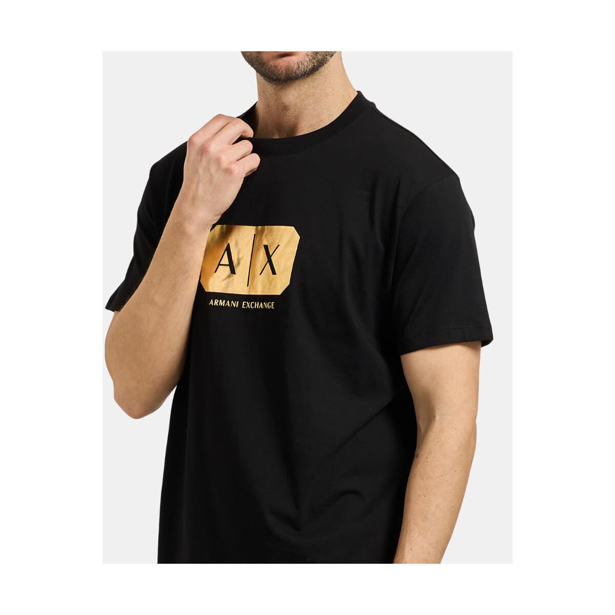 Men's T-Shirts EAX Black
