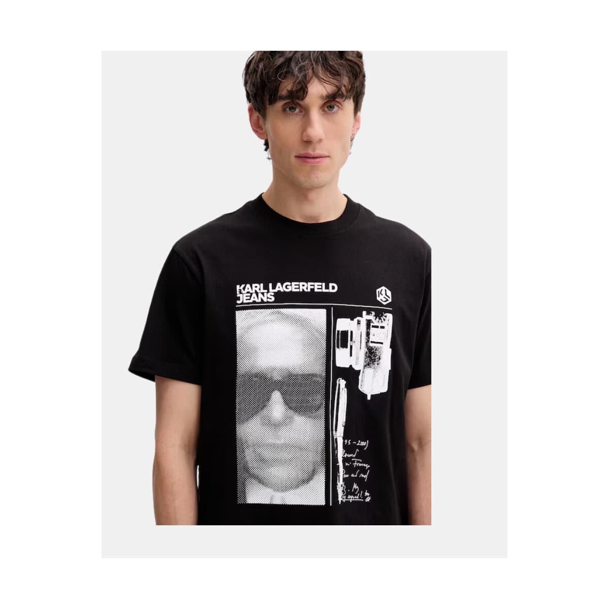 Men's T-Shirts Karl Lagerfeld Black