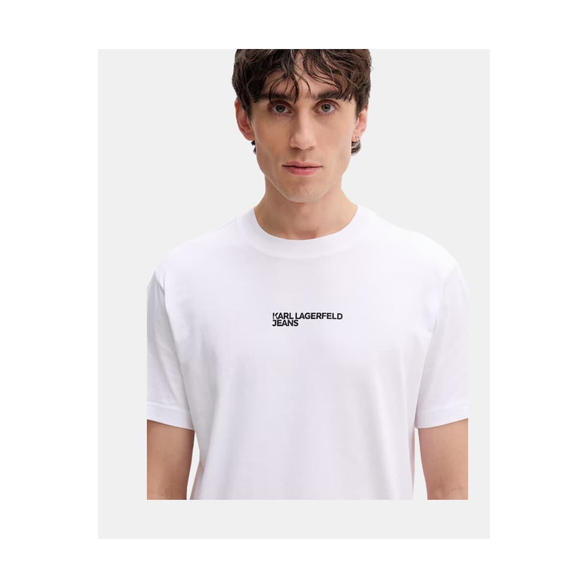 Men's T-Shirts Karl Lagerfeld White
