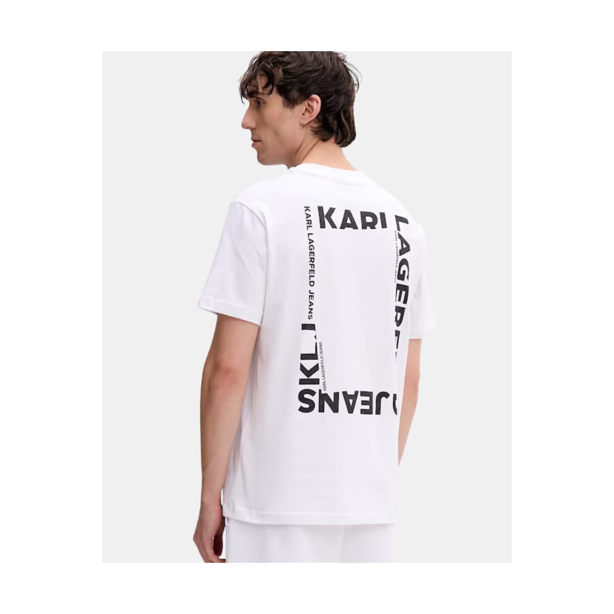 Men's T-Shirts Karl Lagerfeld White