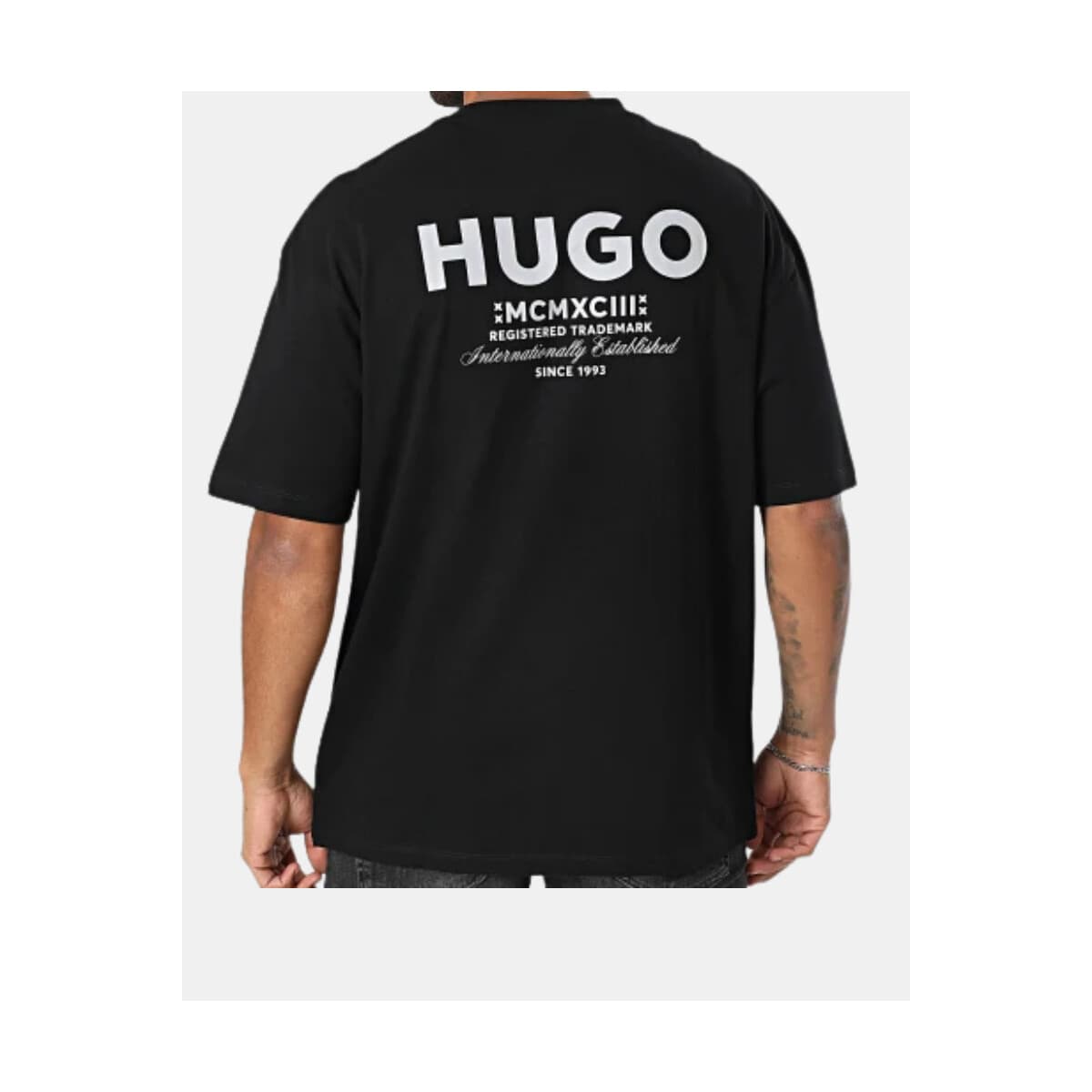 Men's T-Shirts HUGO Black