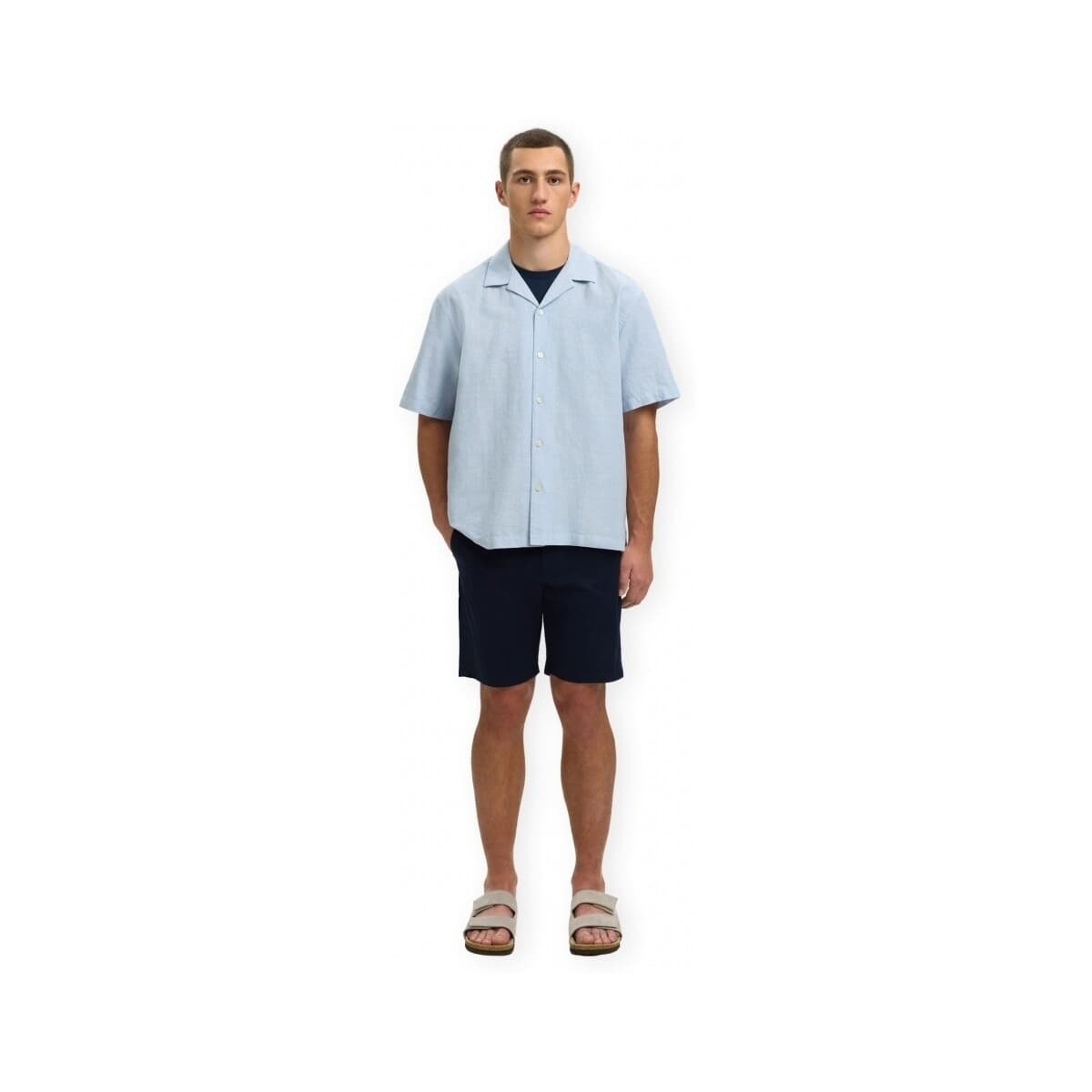 Men's Shirts Selected Blue