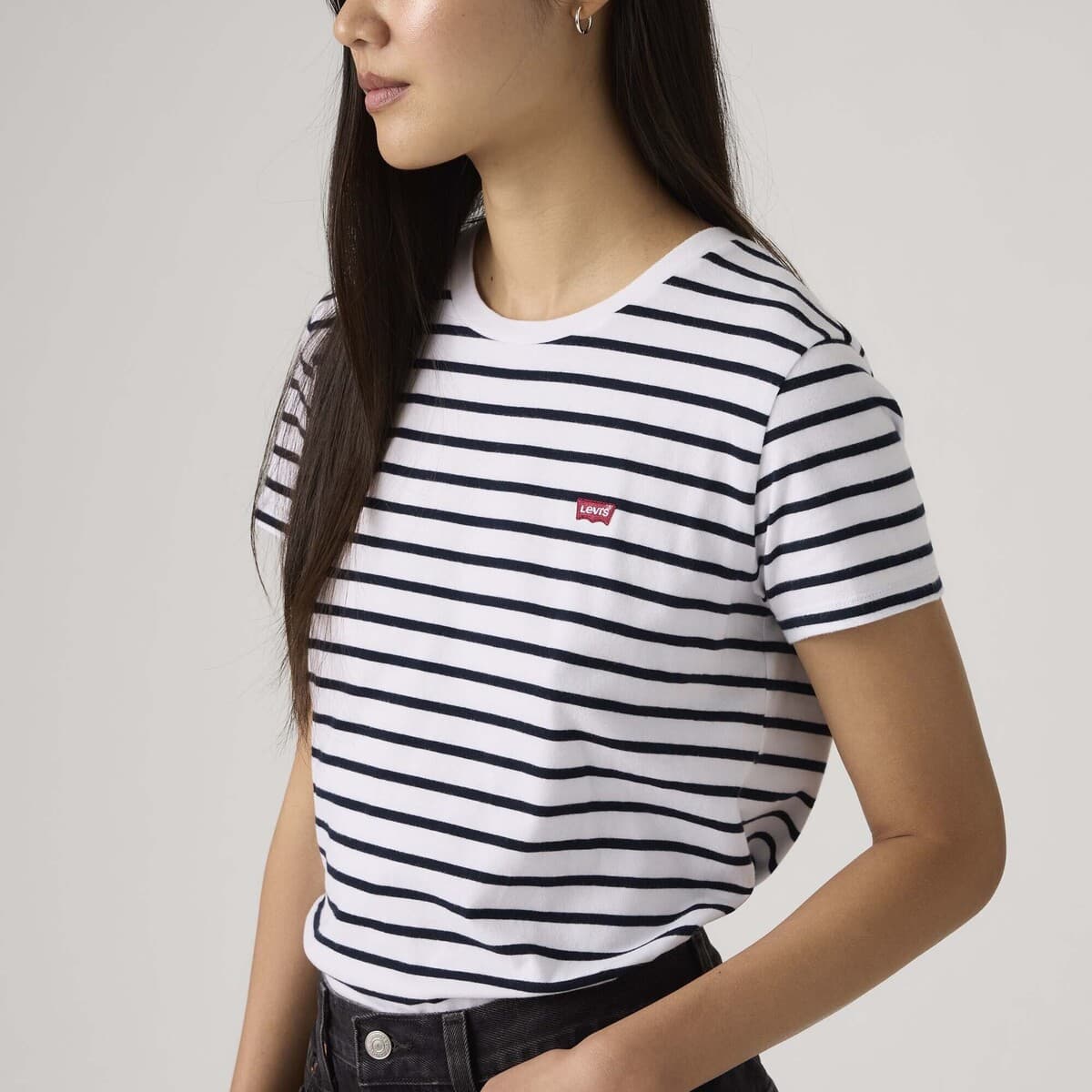 Women's T-Shirts Levis White