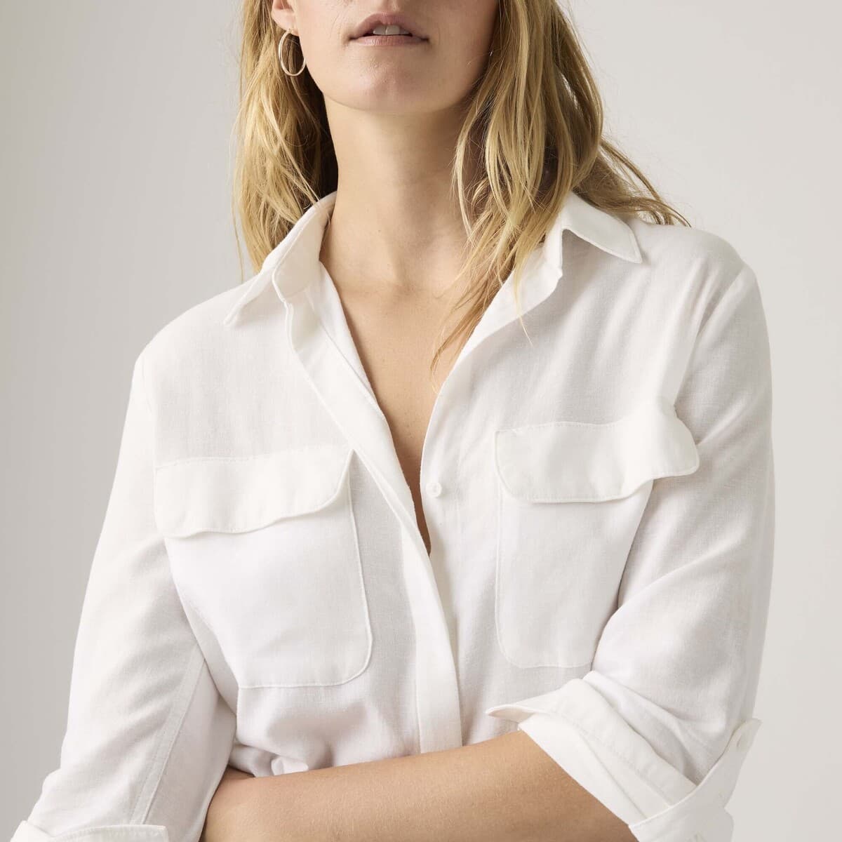 Women's Shirts Levis White