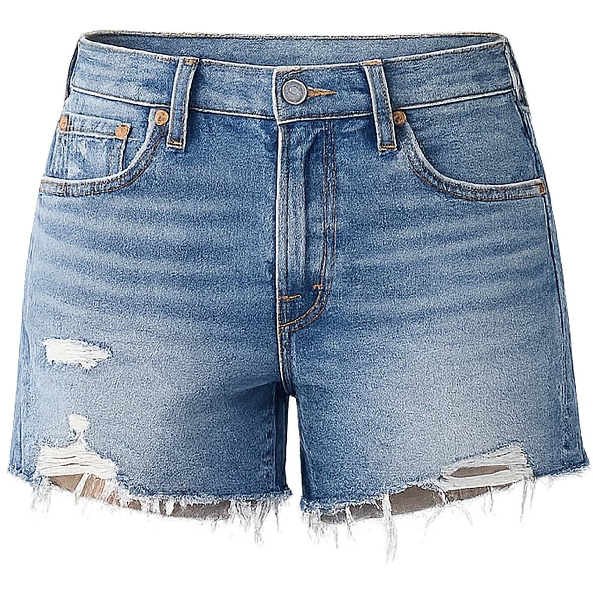 Women's Shorts Levis Blue