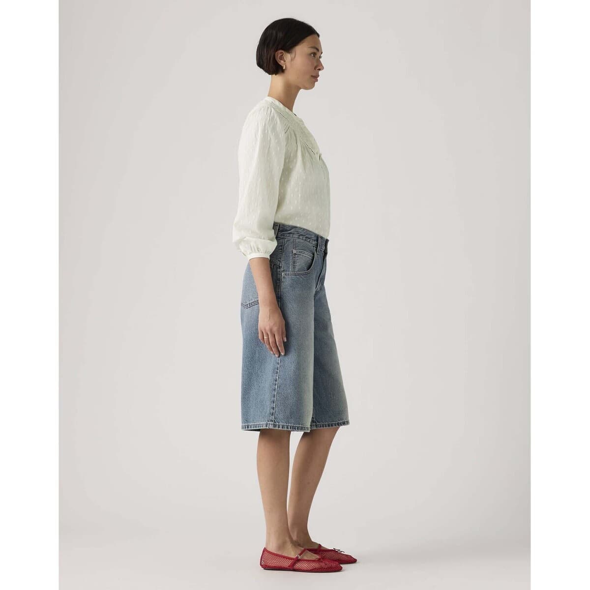 Women's Shorts Levis Blue