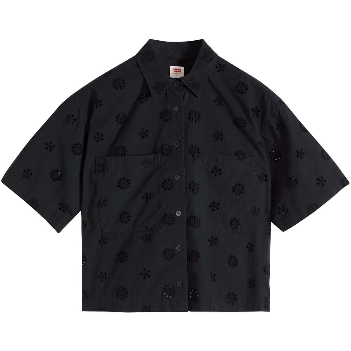 Πουκάμισα Levis Novelty Harlie Ss Cropped Shir