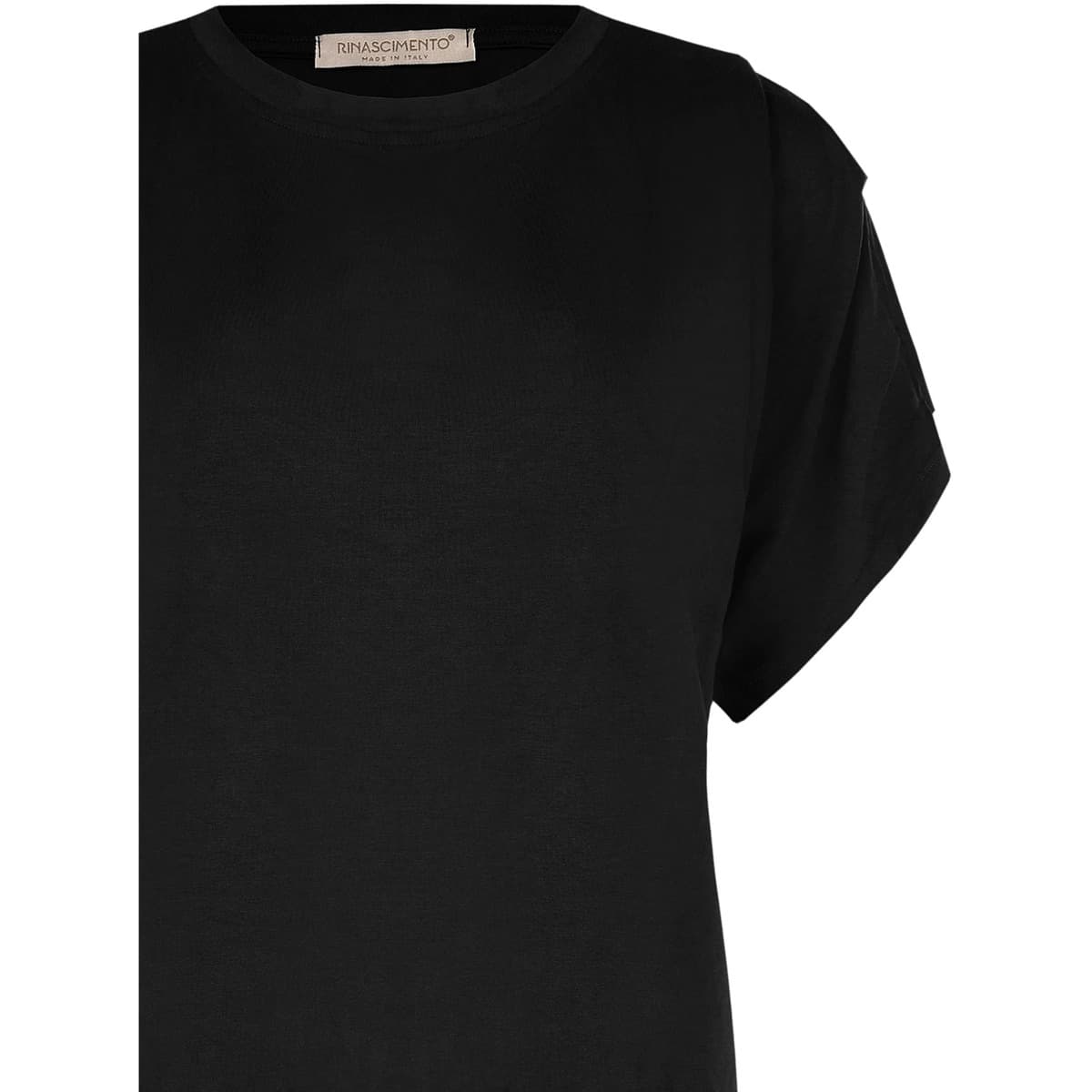 Women's T-Shirts Rinascimento Black