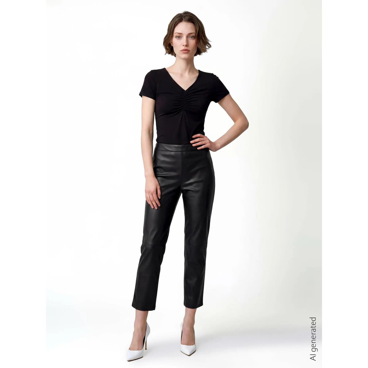 Women's T-Shirts Rinascimento Black